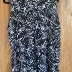 Susan Lawrence  print tank top 2X
Flattering black trim and black top rhinestone Photo 2