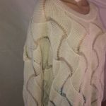 Staring At Stars sheer wave stitch sweater Photo 3
