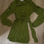 Princess Polly  long sleeve tie dress Photo 1