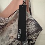 Krisa  Snake Pattern Silky Dress Size XS Revolve Brand NWT Photo 4