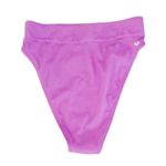 Stoney Clover Lane Stoney Clover LN High Waisted Bikini Bottom Women's Size XS Purple Swimsuit Photo 3
