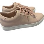 Greats Made in Italy Leather Sneakers Pink Women's Casual Lace Photo 3