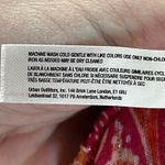 Anthropologie Women's Harem Strapless Jumpsuit Orange Printed Size S Photo 11