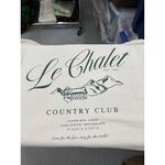 Universal Threads Universal Thread “Le Chalet Country Club” Graphic Tee Cream Alpine Shirt Size M Photo 3
