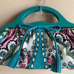 Fiore Isabella Swiss Miss Wood Handle Frame bag Photo 13