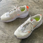 Nike White and Neon shoes Photo 0