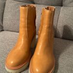 Oasis  SOCIETY Aubrey Platform Paneled Ankle Boots 7.5 Photo 4