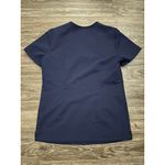 FIGS  Navy Blue Vneck 2pocket Scrub Top Shirt Womens XS Photo 6