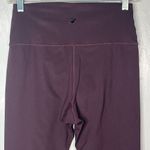 Glyder Sz M Athletic Leggings Wine Burgundy or Maroon Photo 5