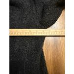 Double Zero  Fuzzy Knit One Button Cardigan Sweater Black Size Small Photo 5