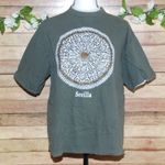 Sky Blue Ladies Vintage Gray T Photo 0