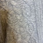 Aeropostale Gray Cable Knit Sweater | Chunky Oversized Cozy Preppy Pullover XS Photo 2