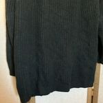 Woman Within FINAL MARKDOWN  Black Textured Knit Sweater 1X Photo 10