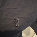 Burberry  uniform Women's Black T-Shirt logo tee very black size small no flaws Photo 1