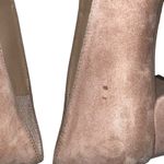 Franco Sarto Guliana Suede Leather Pumps Women's Size 6.5 Tan Chunky Heel Shoes Photo 5