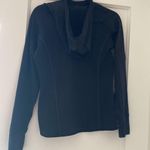 Athleta hooded, black pull over, Plush Tech 3.0 Pullover Hoodie Size Small Photo 2