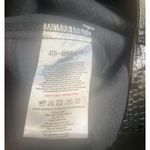 4th & Reckless Womens Wilcox Straight Leg Pants Black Croc Faux Leather Large Photo 3