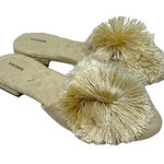 Birdies The Songbird Mule Linen Fabric Cream Size 7.5 Photo 0