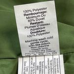 J. Crew Women's Quilted Puffer Vest Green Olive Sleeveless Full Zip Small S Photo 7