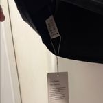 Halara NWT  size M stretch shiny dusk black Sleeveless Top. Cropped high collar Photo 5