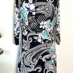White House | Black Market  Boat Neck Floral Dress Large Photo 0