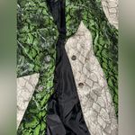 River Island Animal Crocodile Print Faux PU Leather Unique Print Coat Photo 6