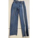 Universal Threads Universal Thread Jeans Womens 25" Mid-Rise 80s Slim Fit Raw Hem Norm Travel Photo 6