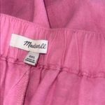 Madewell NWT  Solid Linen Blend Shorts XX-Large, RETRO PINK Photo 3