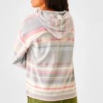 Faherty Byron Bay Hoodie Sweatshirt Bloom Paradise Blue Photo 3