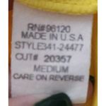 Hot Kiss Yellow Tank Top Sleeveless Bow Accent Casual Top Size M Photo 3