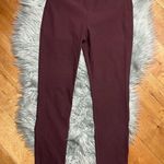 Athleta Wander Slim Travel Lifestyle Pant Antique Burgundy Burgundy Size 4 Photo 4