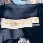 Tory Burch Deneuve Navy Blossom Ditsy Floral Ruffled Long sleeve Dress Sz 6 Photo 13