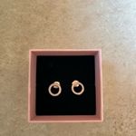 Pandora Elegant Rose Gold Stud Earrings Photo 1
