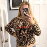 Calvin Klein cheetah crewneck NWT Photo 0