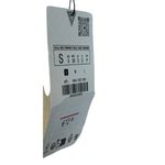 ZARA  Women's‎ Top Ruched Tube Strapless Stretch Cotton White Sz. Small NWT Photo 7