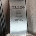 Loft Pale Pink and Gray Striped Tee - Size Small Photo 5