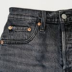Levi's Levi’s 501 High Waisted Original Denim Shorts - Lumbar Black Photo 4