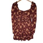 House of Harlow  Women’s Tiered Ruffle Metallic Mini Dress size medium Photo 5