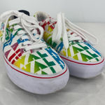 Airwalk ‎ Alya-J rainbow print sneakers, size 8M Photo 0