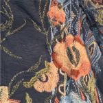 Johnny Was metallic thread Syelles Embroidered
Hoodie Jacket Indigo NWT RARE Photo 12