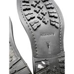 ALLSAINTS  Brigade White Leather Combat Buckle Lace Up Ankle Strap Boot EU 36 Photo 11