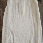 Retrofête Retrofete Rebecca Sequin Maxi Dress in White Size Medium NWT Sleeveless Photo 4