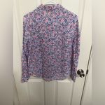 Lilly Pulitzer Lily Pulitzer Sea View Linen Floral Button Down Shirt Photo 6