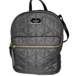 Kate Spade Black Quilted Mini Backpack w Gold Tone Hardware + Adjustable Straps Photo 0