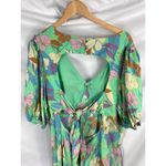 Sanctuary Printed Tie Back Maxi Dress in Multi Size 22W Photo 5