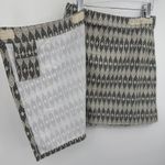 Rip Skirt Hawaii women's M West End beach wrap skirt hook and loop black tan Size M Photo 3