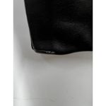 First Genuine‎ Leather Pants Womens Black Smooth Motorcycle Pants Size 28 Photo 4