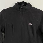 The North Face Women's Black Quarter Zip Fleece Pullover Size XS Photo 1