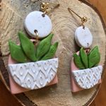 Handmade Polymer Clay Earrings Photo 4