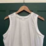 Lululemon Mesh Back Cropped Train Tank Top White Photo 4